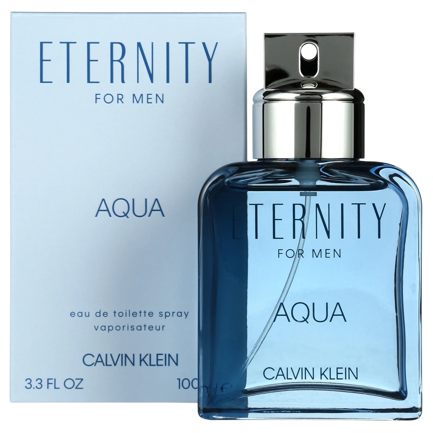 ETERNITY for Men AQUA - Calvin Klein - EDT - 3.4oz (100ml)