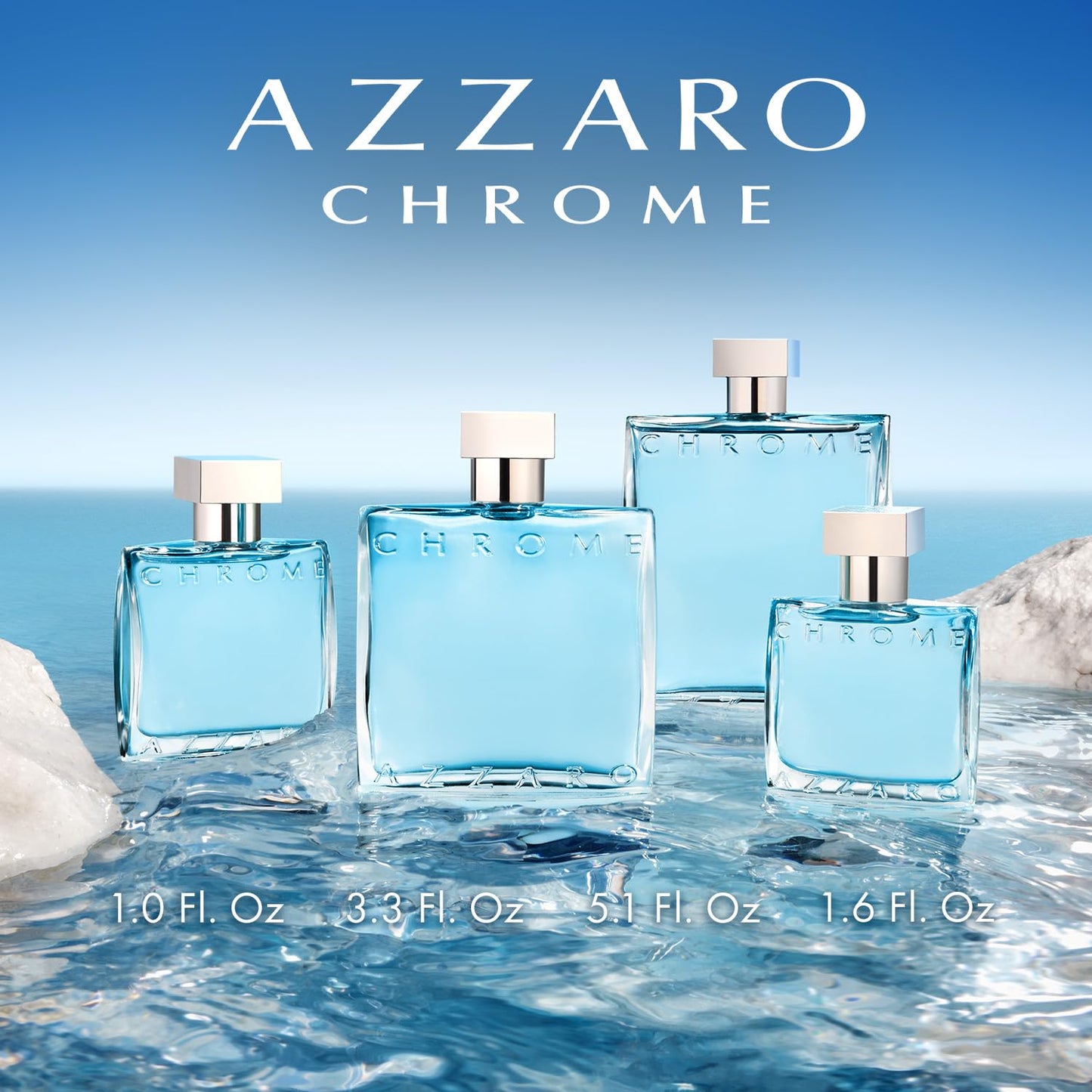 Chrome - Azzaro - EDT - 3.4oz (100ml)