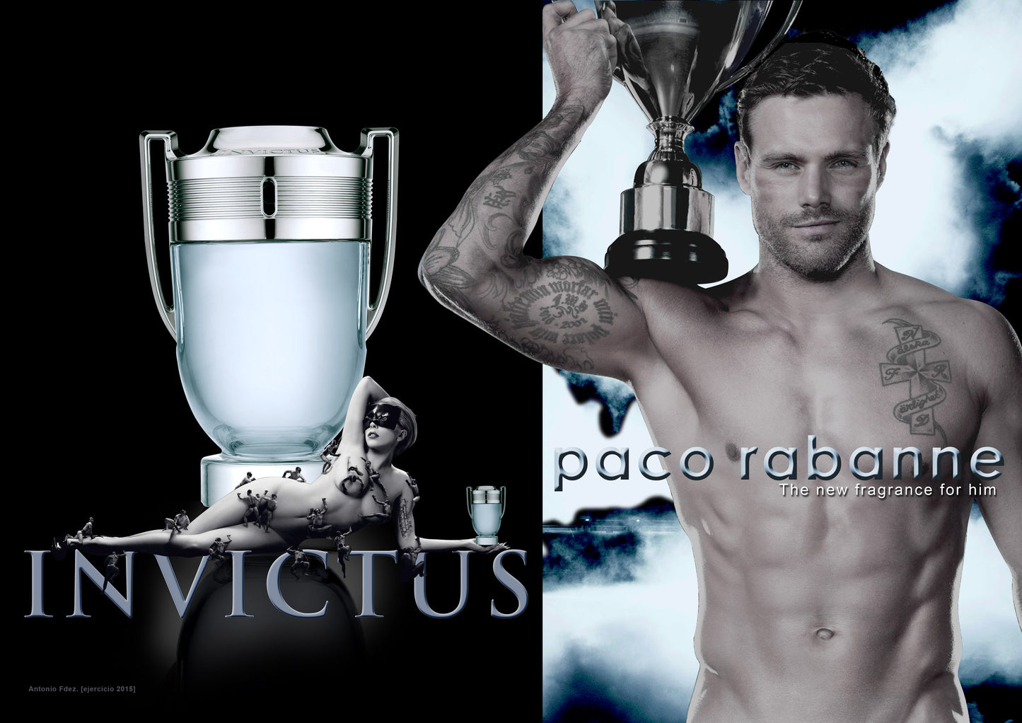 Invictus - Paco Rabanne - EDT - 6.8oz (200ml)